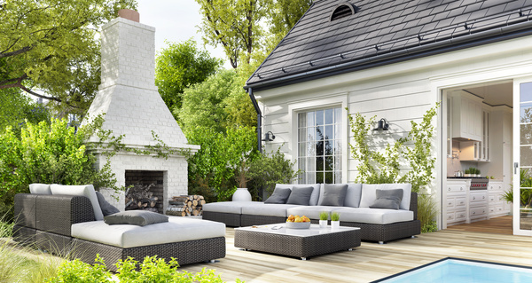 Paver fire pit
